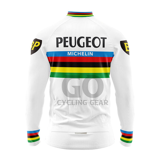 Peugeot World Champion Long Sleeve Cycling Jersey