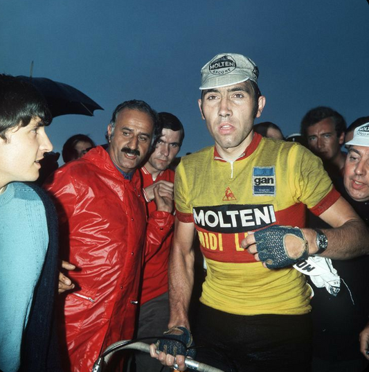 Molteni Cycling Jersey EDDY MERCKX Winner Midilibre 1971