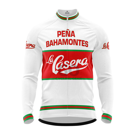 PENA BAHAMONTES Team Retro Long Sleeve Cycling Jersey 1968