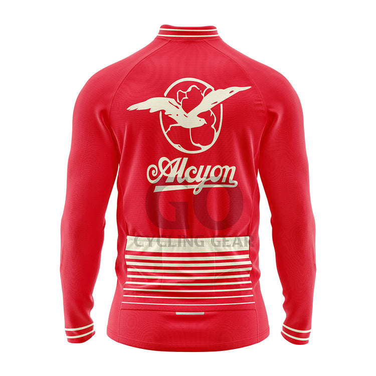 Paris Roubaix Retro Long Sleeve Cycling Jersey