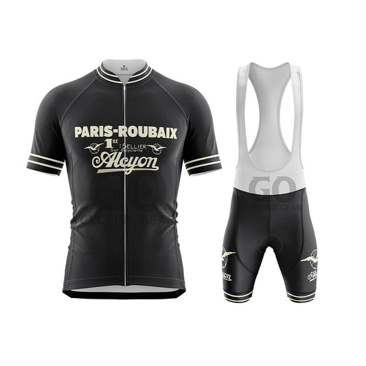 Paris Roubaix Retro Short Sleeve Cycling Kits