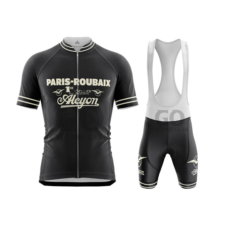 Paris Roubaix Retro Short Sleeve Cycling Kits