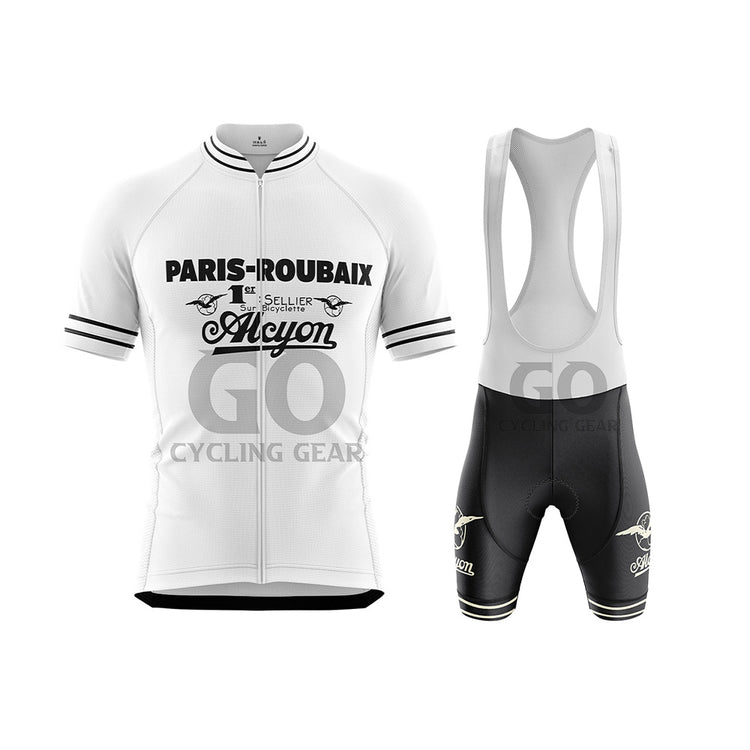 Paris Roubaix Retro Short Sleeve Cycling Kits