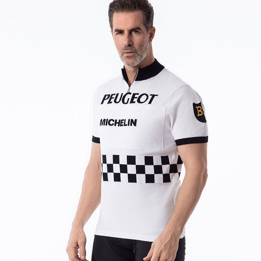 Peugeot BP 1967 Wool Retro Cycling Jersey