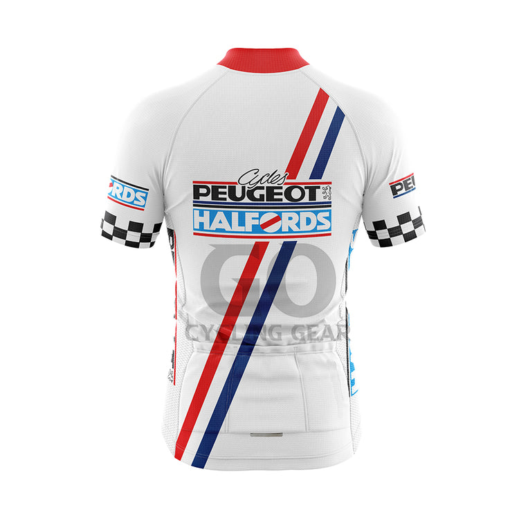 Peugeot Halfords Retro Cycling Jersey France