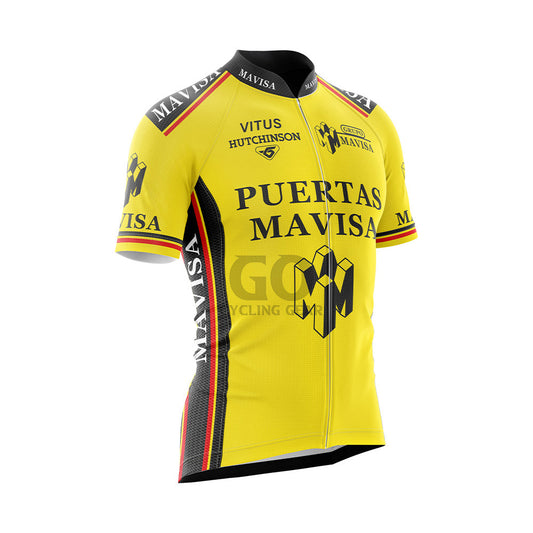 Puertas Mavisa Short Sleeve Retro Cycling Jersey