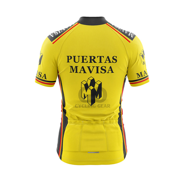 Puertas Mavisa Short Sleeve Retro Cycling Jersey