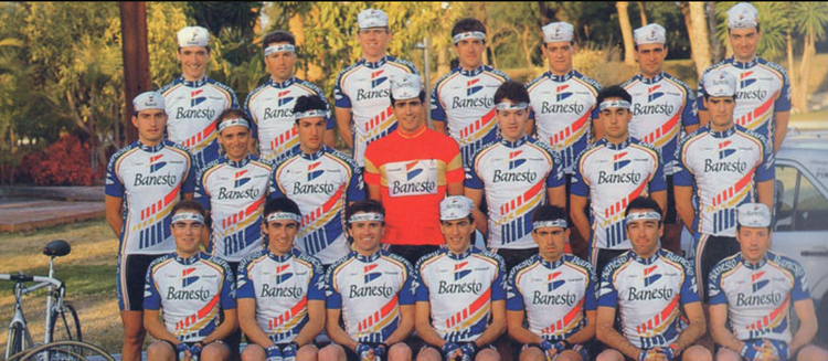 Maillot de cyclisme Banesto 1993