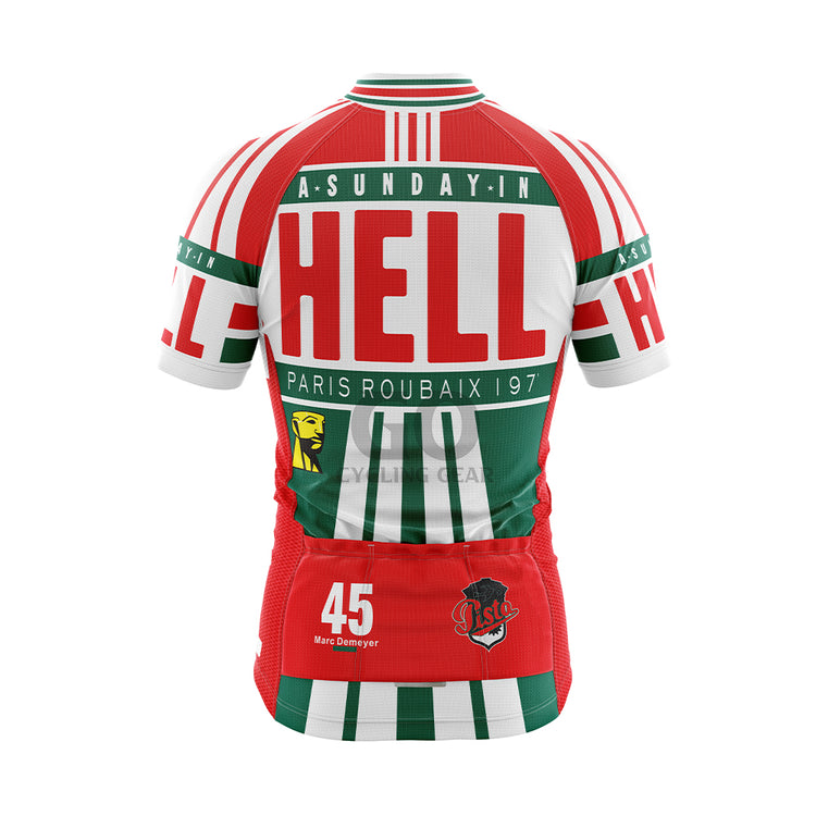 Retro Men's Sunday in Hell Cycling Jersey