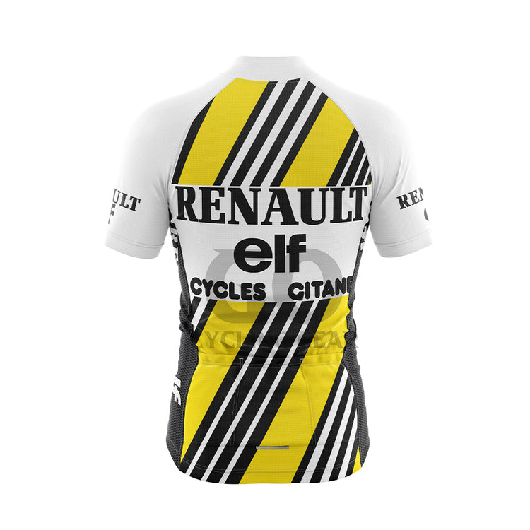 Retro Renault Elf Radtrikot