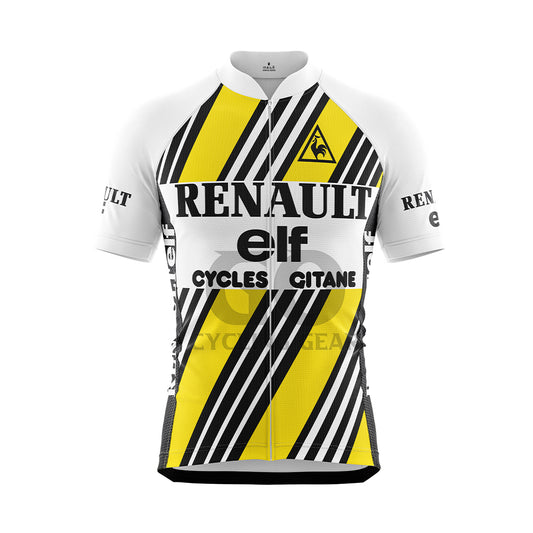 Retro Renault Elf Radtrikot