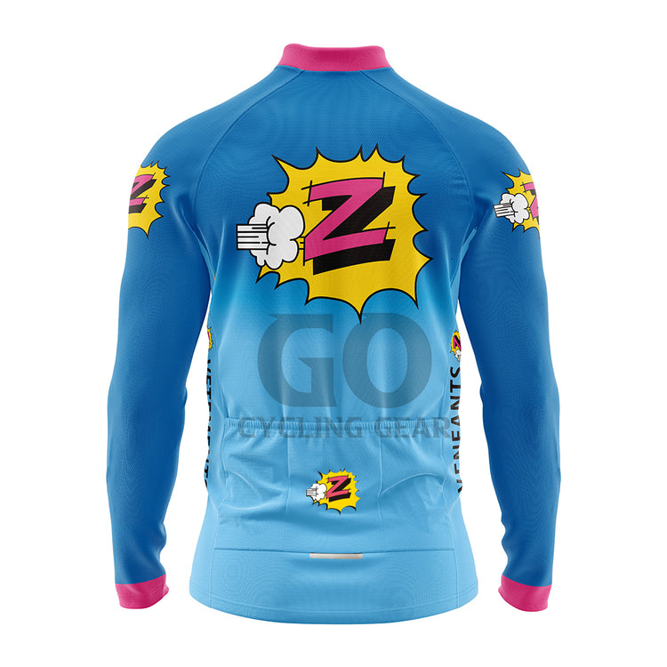 Retro Team Z Vetements Long Sleeve Cycling Jersey