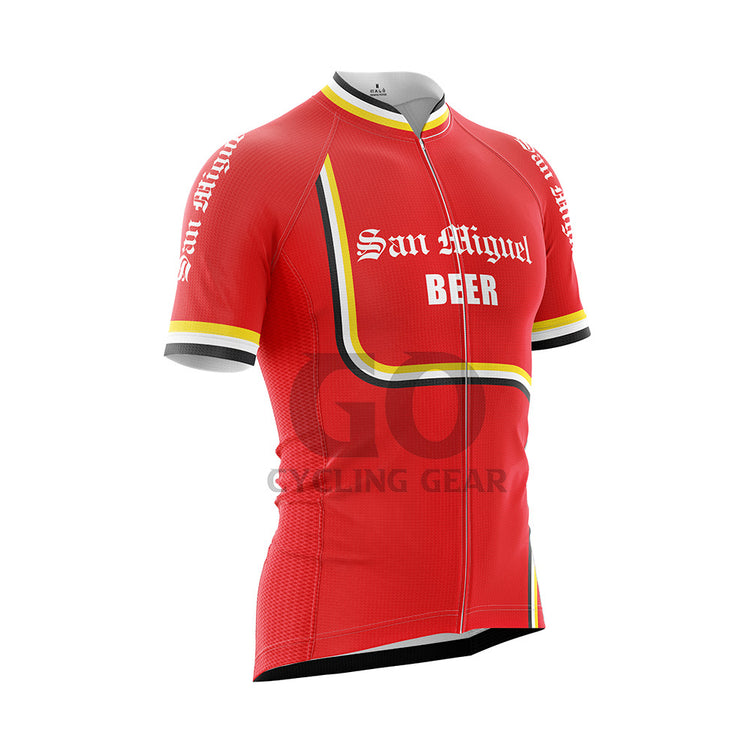 San Miguel Beer Short Sleeve Cycling Jersey