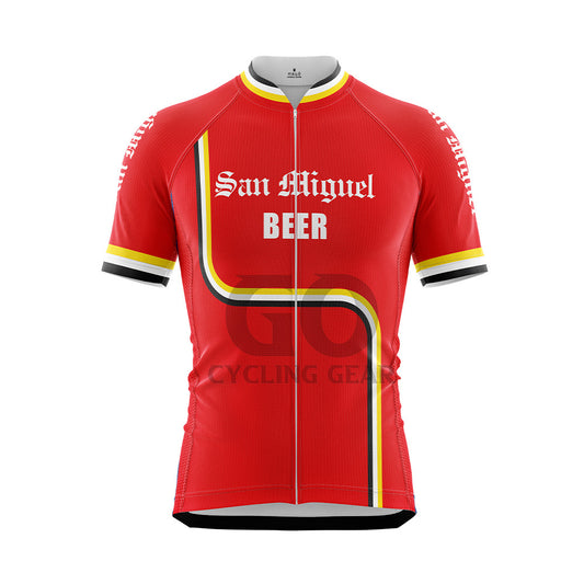 San Miguel Beer Short Sleeve Cycling Jersey