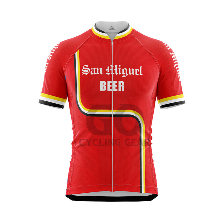 San Miguel Beer Short Sleeve Cycling Jersey