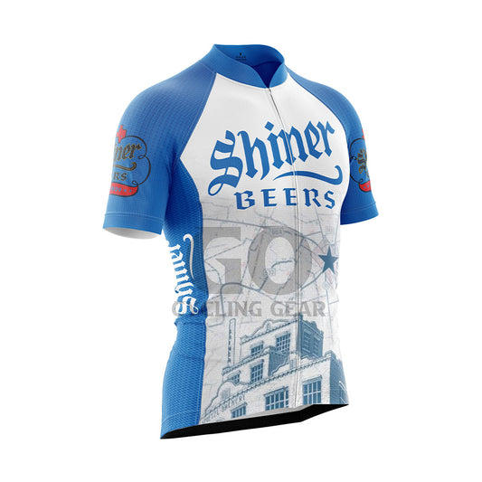 Shiner Beer Short Sleeve Cycling Jersey