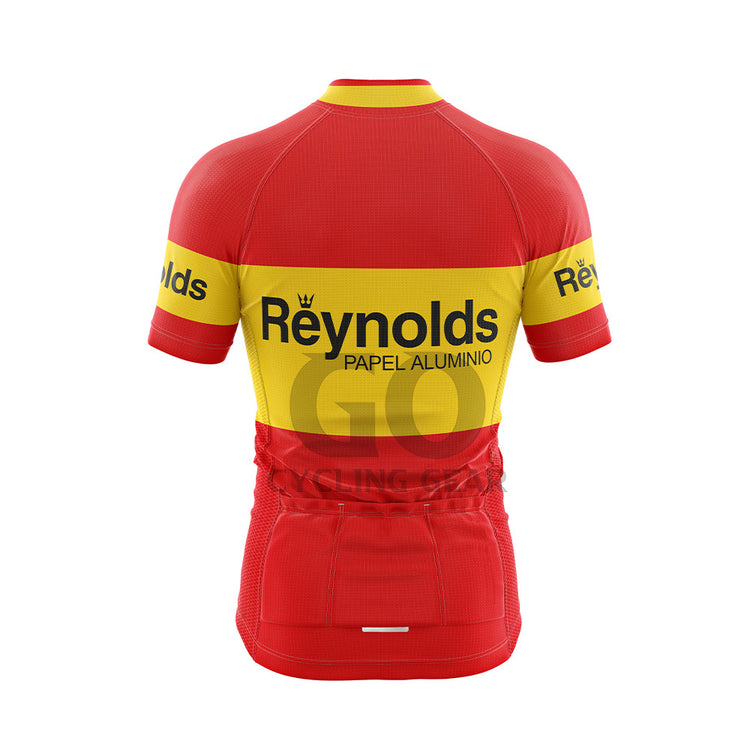 Maillot cycliste rétro national Espagne 1982