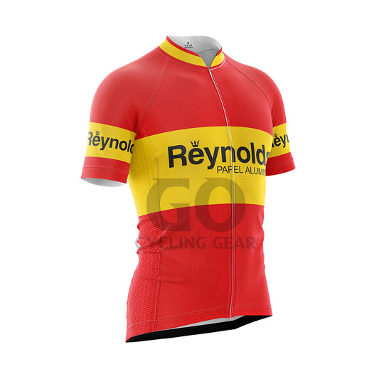 Maillot cycliste rétro national Espagne 1982