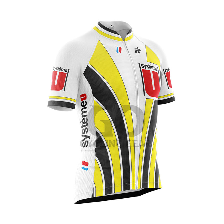 Système U Tour de France 1986 Cycling Jersey