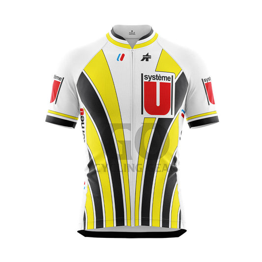 Système U Tour de France 1986 Cycling Jersey