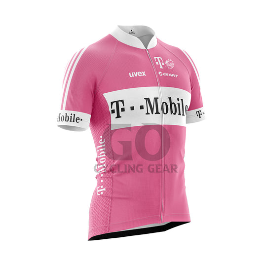 T-Mobile Uvex Pink cycling jersey