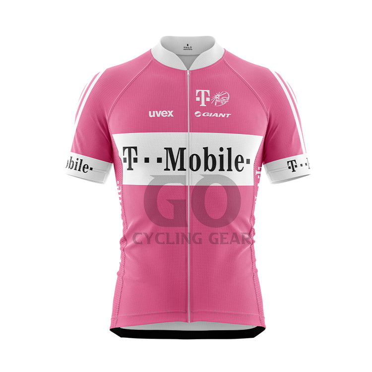 T-Mobile Uvex Pink cycling jersey