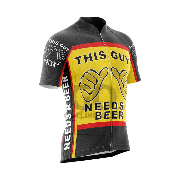 Maillot de cyclisme bière Carlsberg