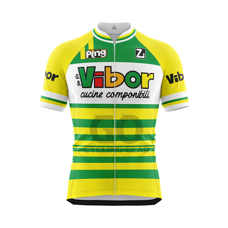 Maillot de cyclisme italien Vibor 1978