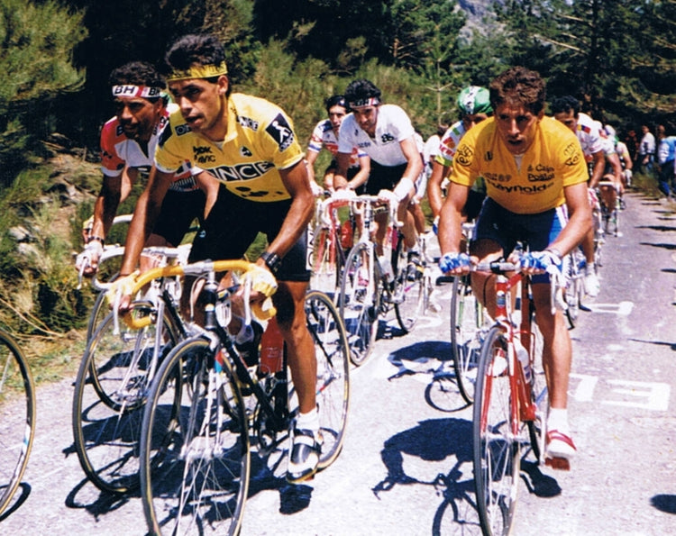 vainqueur du maillot de cyclisme vuelta a espana 1989