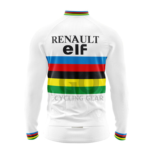 World Champion Elf Reanult Long Sleeve Cycling Jersey