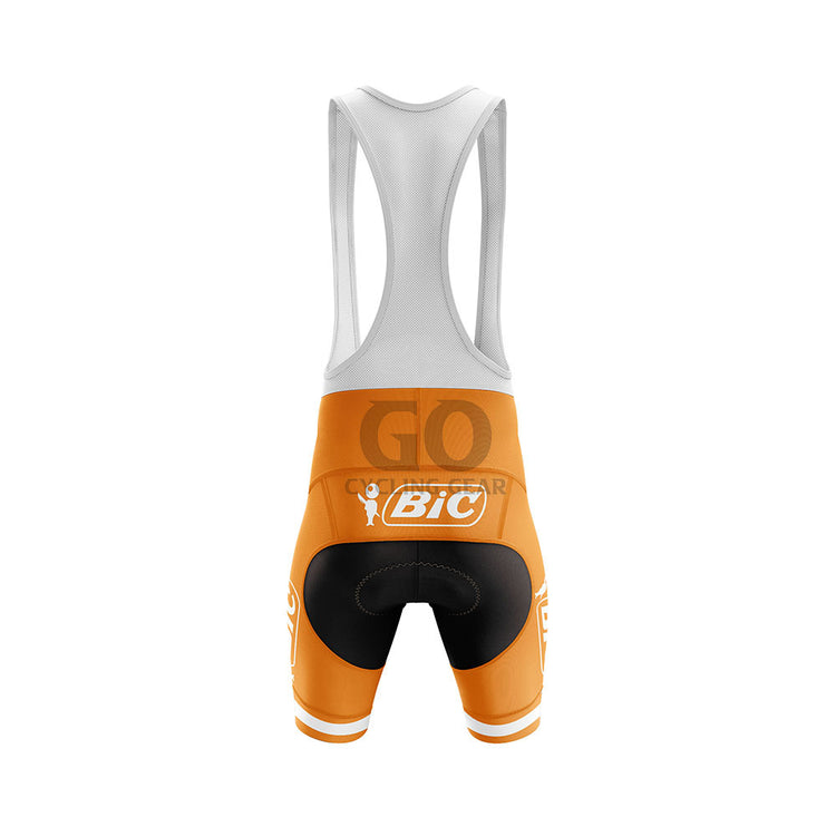 Team Bic Retro Cycling Kits Bib Short