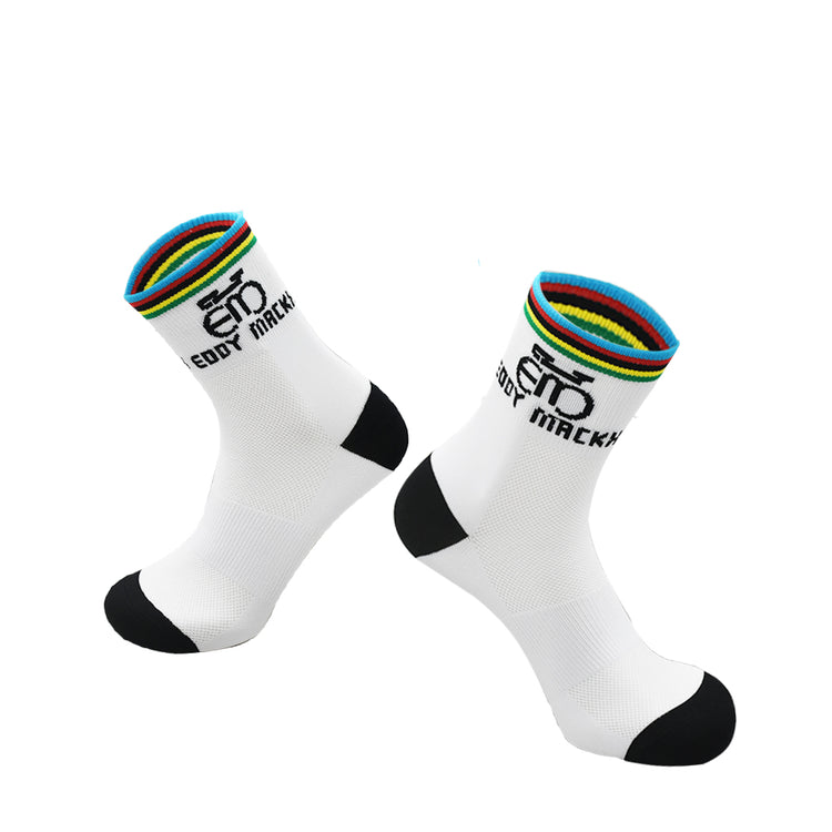 FAEMA Team Chaussettes de cyclisme mi-longues