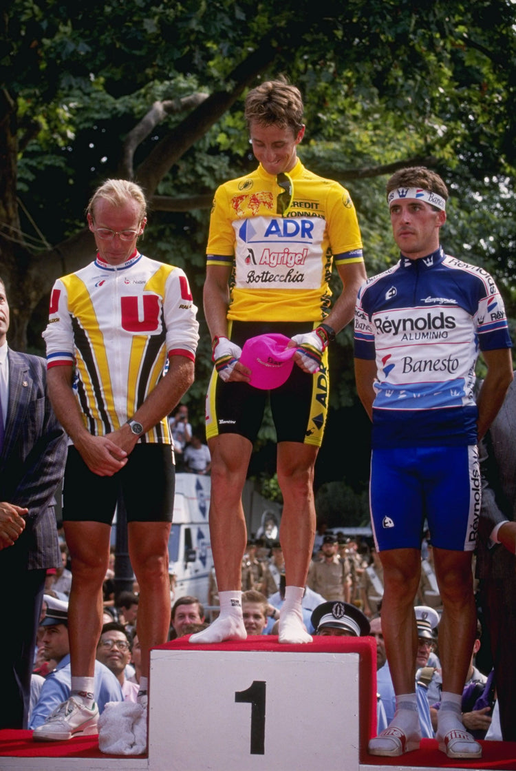 Greg Lemond ADR Agrigel Bottechia Yellow Jersey Winner Tour De France 1989