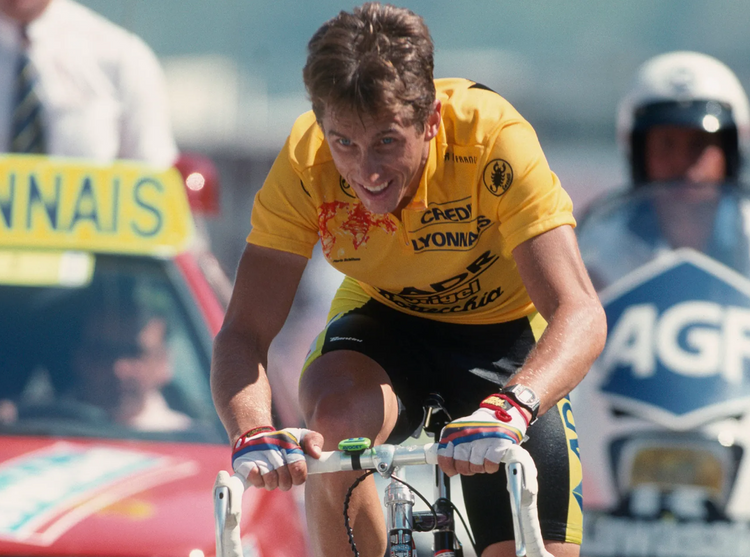 Greg Lemond ADR Agrigel Bottechia Yellow Jersey Winner Tour De France 1989