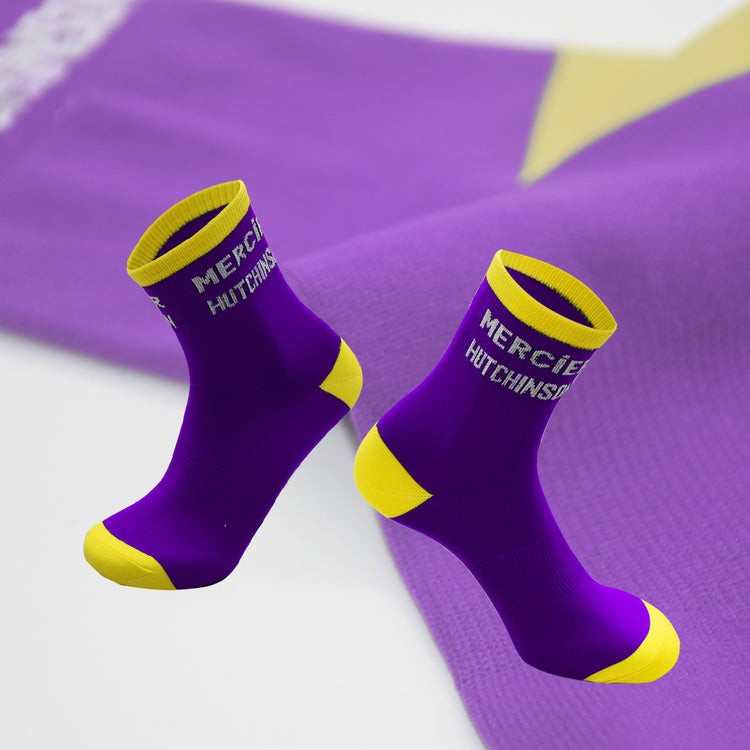 FAEMA Team Chaussettes de cyclisme mi-longues