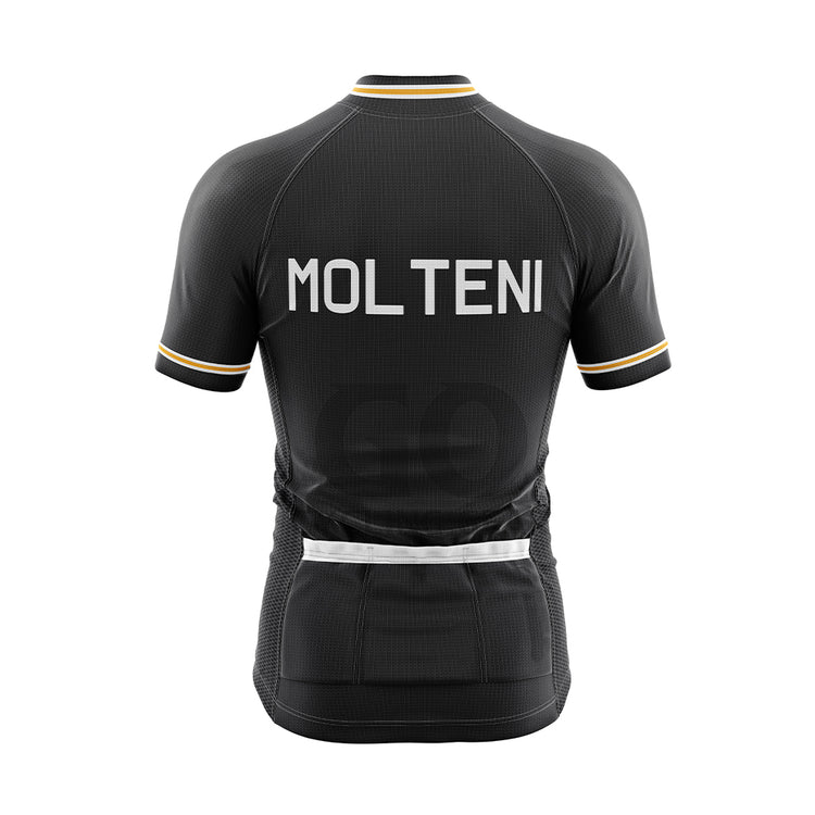 Maillot rétro Molteni Arcore noir