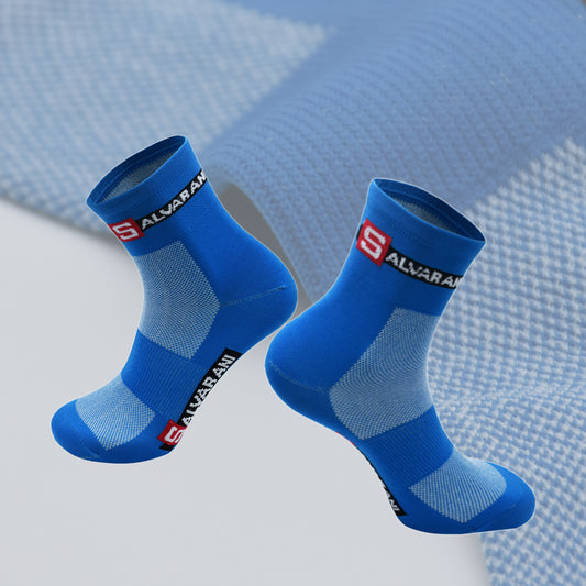 SALVARANI Retro Bicycle Cycling Socks Mid Length