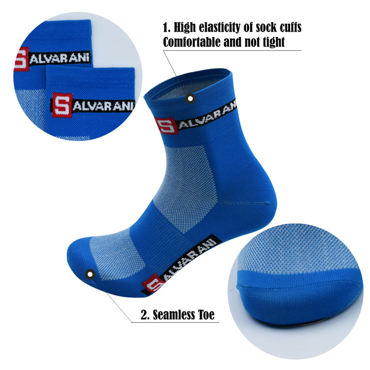 SALVARANI Retro Fahrradsocken, mittellang