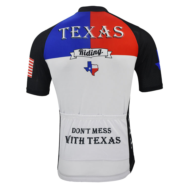 Texas Cycling Jersey Kurzarm Fahrradbekleidung